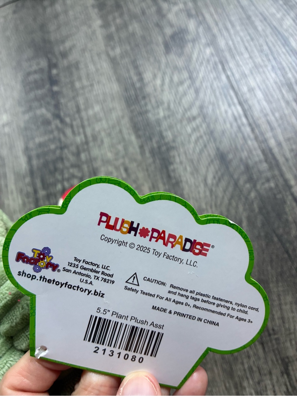 Plush Plants Floral Friends Mushroom Plant - Picture 7 of 7
